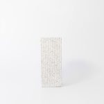 Buddy pet urn. Image of reeded garden urn in silver grey.