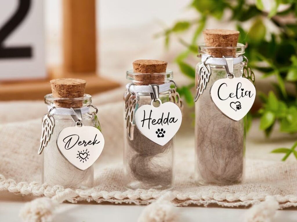 Fur Keepsake Jar